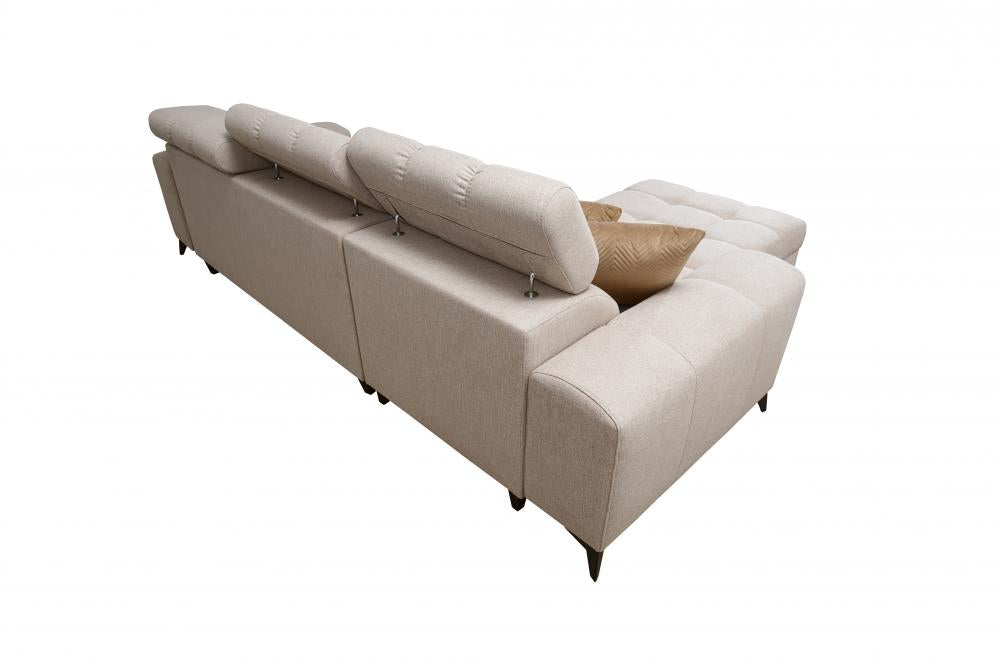 Corner sofa bed GREGOR 265x169